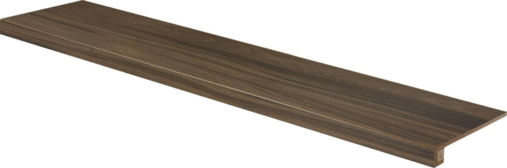 Board, DCFVF144, schodová tvarovka, 30 x 120 cm, tmavě hnědá