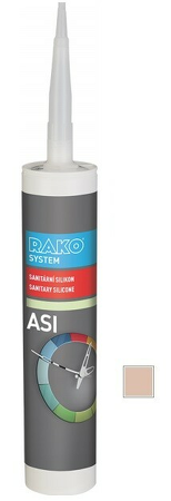 ASI 134, Sanitární silikon, karamel, 310 ml