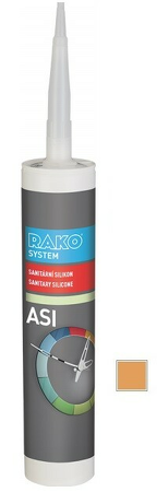 ASI 144, Sanitární silikon, oranžová, 310 ml