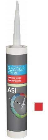 ASI 149, Sanitární silikon, červená, 310 ml