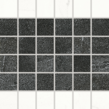 Vein, WDM06133, mozaika, 5 x 5 cm, bíločerná