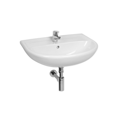 Umyvadlo Lyra Plus Bílá/bez otvoru pro baterii H8143840001091