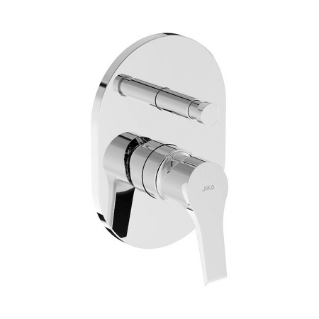 Vanová podomítková baterie, s přepínačem, chrom Cube Chrom H3211W60040001