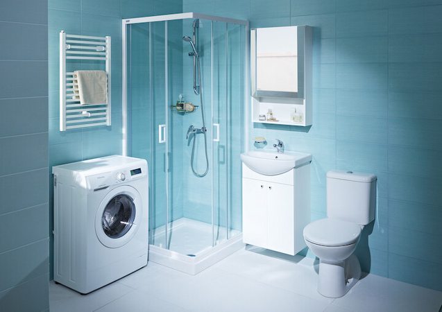 Kombiklozet, horizontální odpad Lyra Plus Bílá/s armaturou Dual Flush, boční napouštění H8263860002413