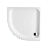 Sprchová vanička akrylátová, čtvrtkruhová, samonosný rám, rádius 550 mm Deep by Jika Bílá H2138220000001 náhledová fotka produktu