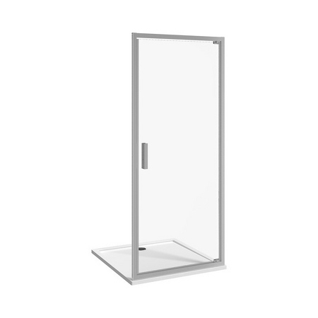 Sprchové dveře pivotové jednokřídlé, levé/pravé Nion Stříbrná/Transparentní sklo H2542N20026681