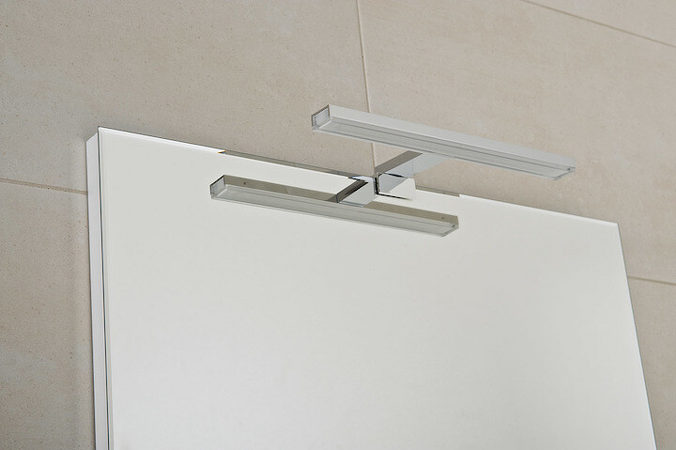 Světlo GEMMA 280, LED, IP44, 1x6W, 840 Im Clear Creme bílá H47J7300200001