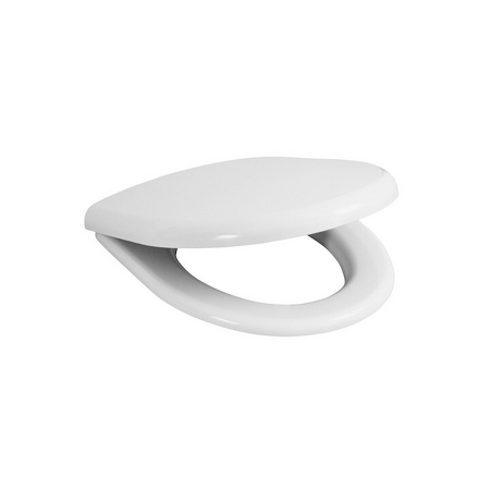 WC sedátko s poklopem, duroplast, 2 typy úchytů Deep by Jika Bílá H8932813000631