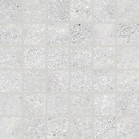 Stones, DDM06666, mozaika, 5 x 5 cm, světle šedá