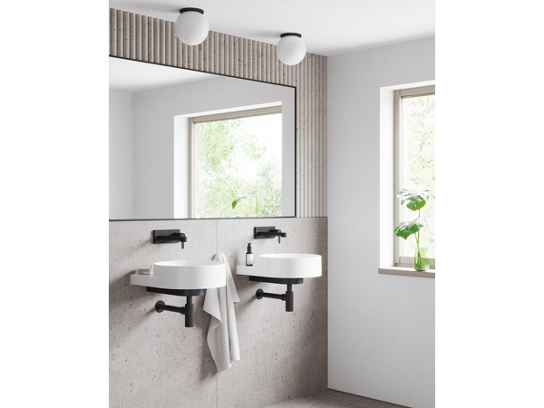 Umyvadlový sifon černý