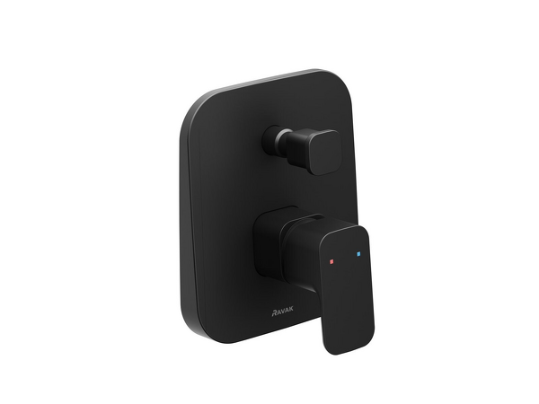 TD F 065.20 Podomítková s přepínačem pro R-box, černá