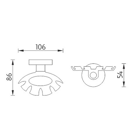 Držák na kartáčky