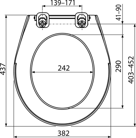 WC sedátko Antibacterial