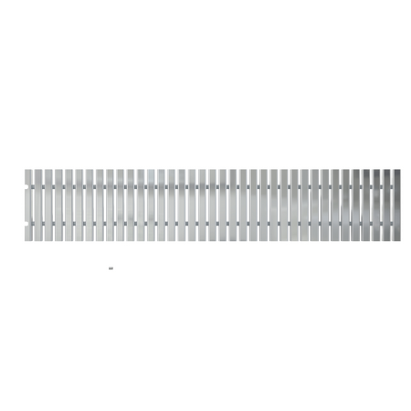 Bazénový rošt bez protiskluzu