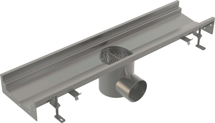 Průmyslová krabicová vpust průběžná 250×250-210, nerez AISI 316L