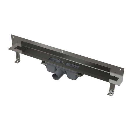 Odtokový systém pro zabudování do stěny, kryt pro vložení obkladu