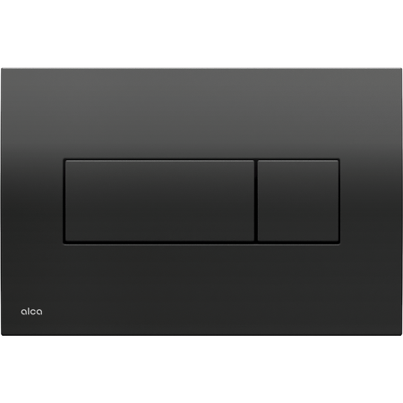 Ovládací tlačítko pro předstěnové instalační systémy, černá-lesk