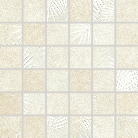 Lampea, WDM06687, mozaika, 5 x 5 cm, slonová kost