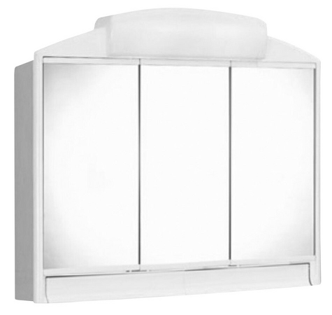RANO galerka 59x51x16cm, 2x12W, bílá plast