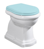 RETRO WC mísa stojící, 38,5x45x59cm, zadní odpad náhledová fotka produktu
