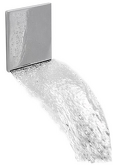 Výtoková hubice 100x5mm, chrom náhledová fotka produktu