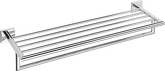 X-SQUARE polička na ručníky s hrazdou 650x110x215mm, chrom náhledová fotka produktu