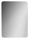 ISHAPE zrcadlo 600x800mm, zakulacené rohy, bez úchytu náhledová fotka produktu