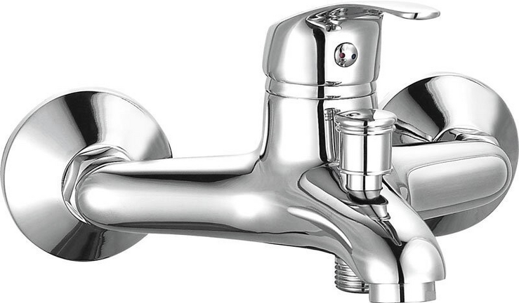 AQUALINE 35 nástěnná vanová baterie, rozteč 150mm, chrom