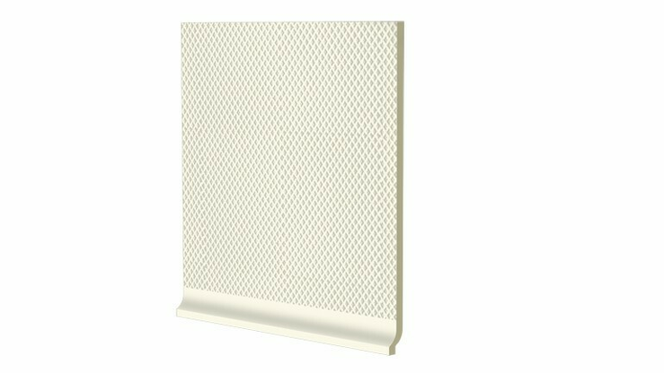 Color Two, sokl s požlábkem, 20x20 cm, světle béžová