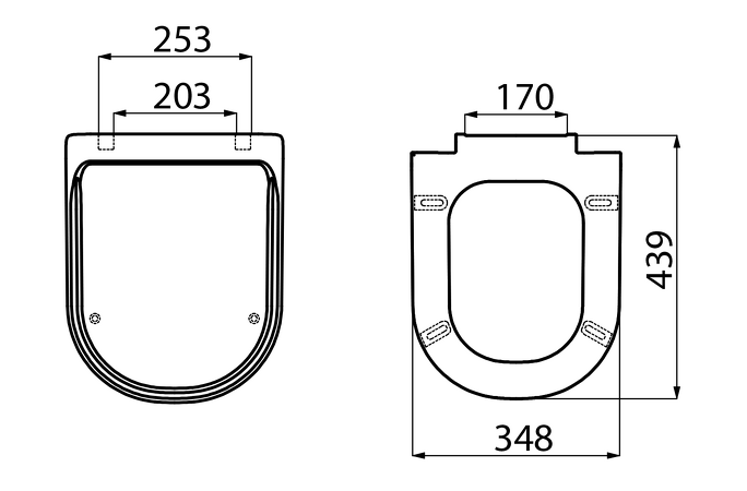 ANTIK WC sedátko, Soft Close