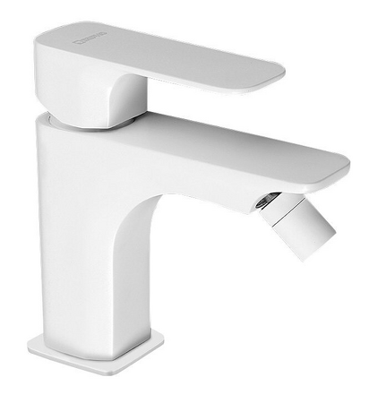 SPY stojánková bidetová baterie bez výpusti, bílá mat