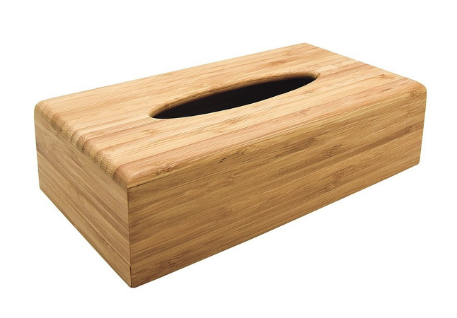 BAMBUS box na papírové kapesníky, bambus