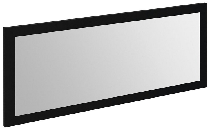 TREOS zrcadlo v rámu 1100x500x28mm, černá mat