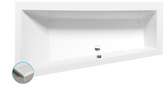 ANDRA L SLIM asymetrická vana 180x90x45cm, bílá náhledová fotka produktu