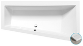 ANDRA R SLIM asymetrická vana 180x90x45cm, bílá náhledová fotka produktu