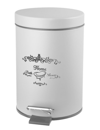 NICEA odpadkový koš 3l, bílá