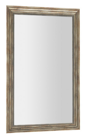 DEGAS zrcadlo v dřevěném rámu 616x1016mm, černá/starobronz