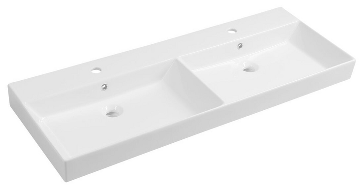 KARE 120 nábytkové dvojumyvadlo, 120x46 cm