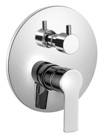 BARON podomítková sprchová baterie, 2 výstupy, chrom