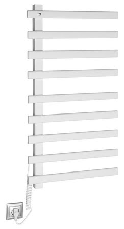 ELCOR elektrický sušák ručníků 480x920x50mm, 128W, bílá mat