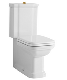 WALDORF WC kombi, spodní/zadní odpad, bílá-bronz náhledová fotka produktu
