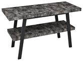 TWIGA umyvadlový stolek 120x72x50 cm, černá mat/štípaný kámen náhledová fotka produktu