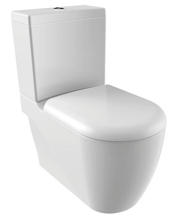 GRANDE WC kombi XL, spodní/zadní odpad, bílá