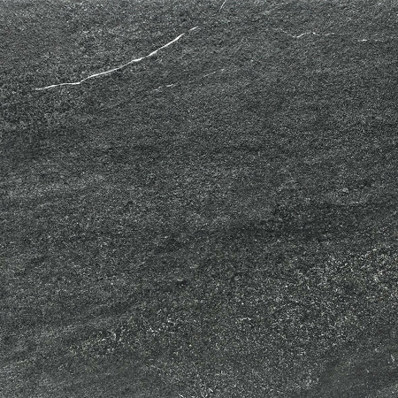 Quarzit, DAR63739, dlaždice slinutá, 60 x 60 cm, černá