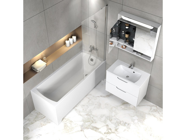 Umyvadlo Classic II 800 bílé s otvory