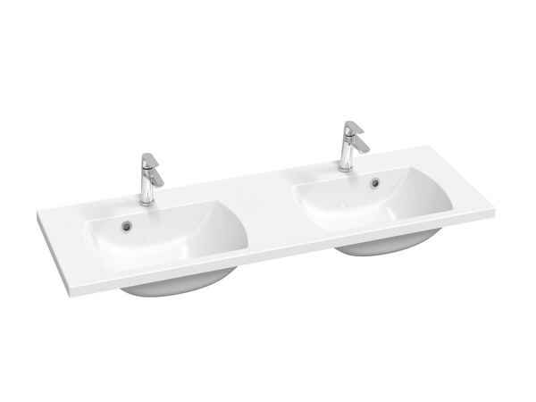 Dvojumyvadlo Classic II 1300 bílé s otvory