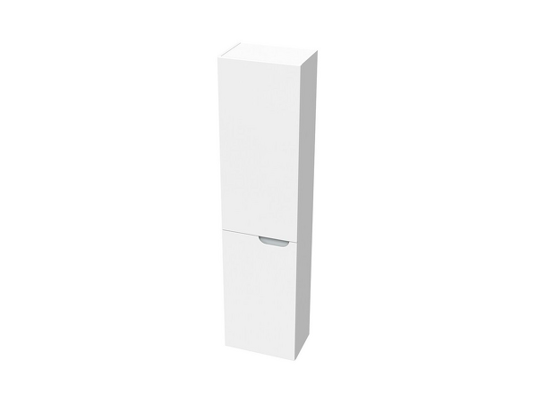 Vysoká skříňka SB Classic II 400 L bílá/šedá