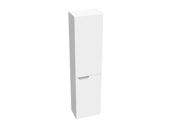 Vysoká skříňka SB Classic II 400 L bílá/šedá
