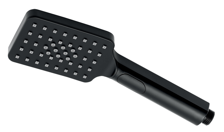 Sprchová růžice 3 - polohová, černá