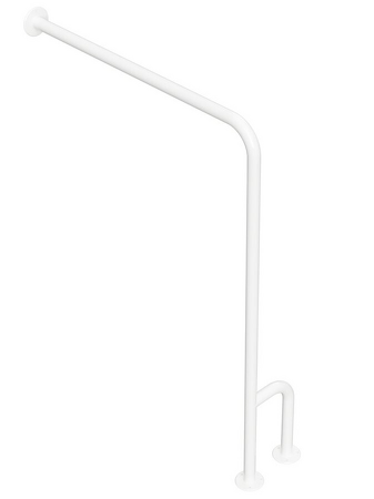 Opěrné madlo PRAVÉ 800x850mm, bílá